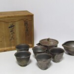備前焼 小西陶古の宝瓶 湯冷 煎茶碗などの煎茶道具、三味線、仏像など