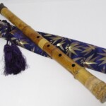 人間国宝 二代 青木鈴慕 静夫銘 琴古流 尺八 竹笛 ｜骨董品買取・和