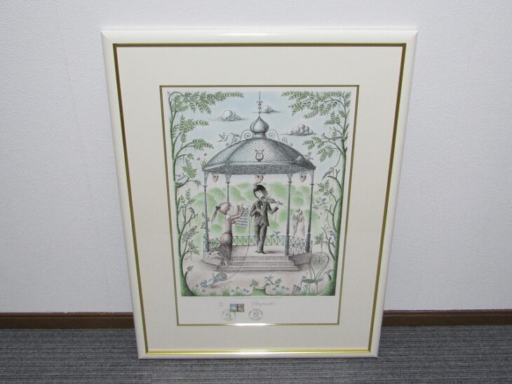 レイモン・ペイネ Raymond Peynet リトグラフ 版画 ｜骨董品買取・和