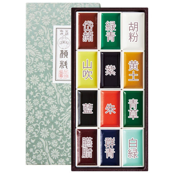 上羽絵惣 絵具セット – 京都の老舗／日本画用絵具・胡粉ネイル 上羽絵