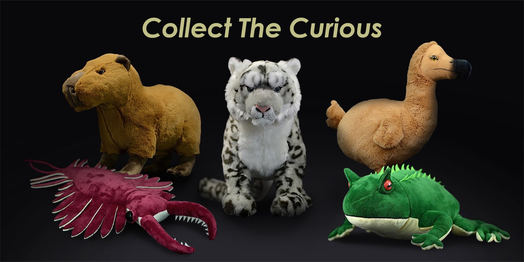 ゲージビーズリー|巨大なぬいぐるみ、生き生きとした動物、恐竜など