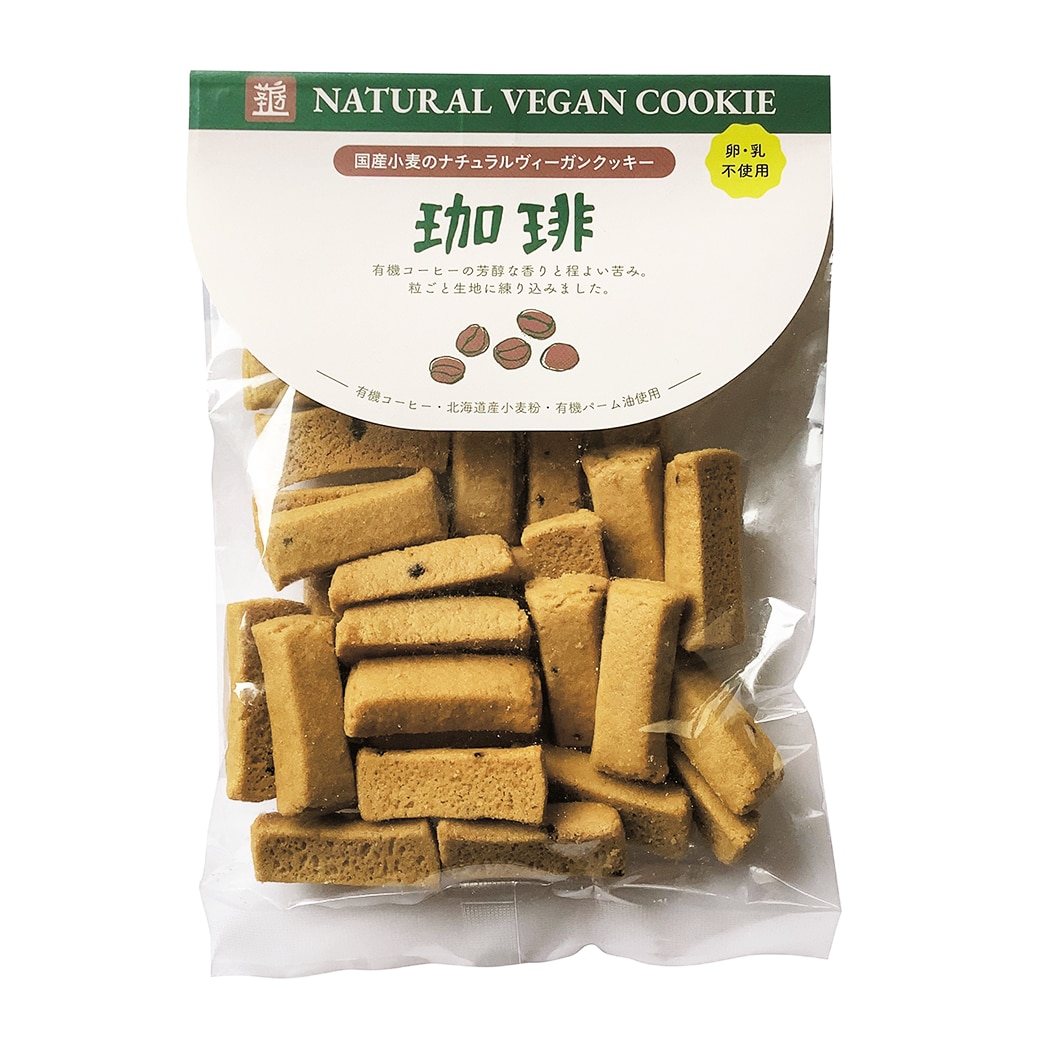 GAIAネット[※]茎工房 ナチュラルヴィーガンクッキー ココア 80g: 菓子