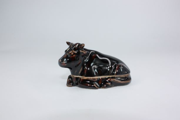 茶道具・古道具・香合・干支・丑・干支香合・石田 未之助作 茶道具