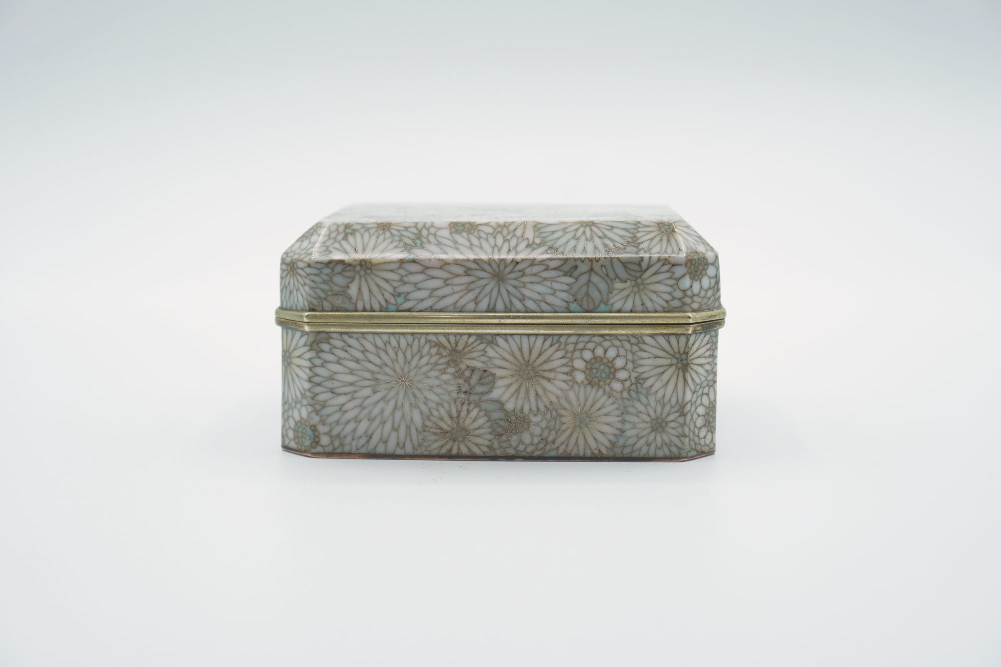 七宝 花詰図小箱 | 明治工芸・明治金工の販売専門店ならGallery尚