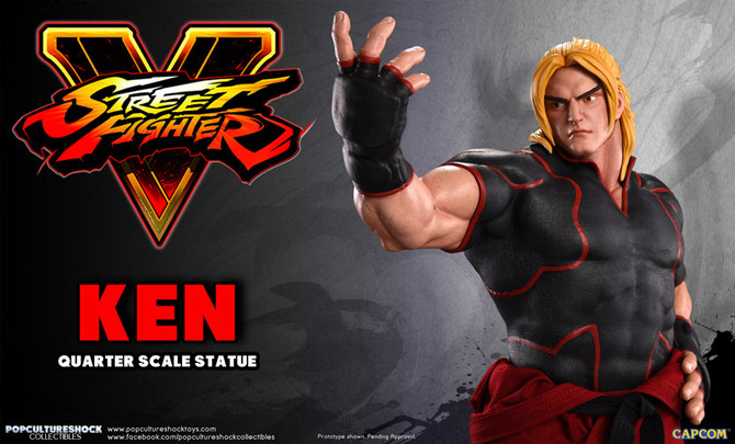 精巧な「ケン・マスターズ」1/4スタチューが海外で予約開始！―『ストV