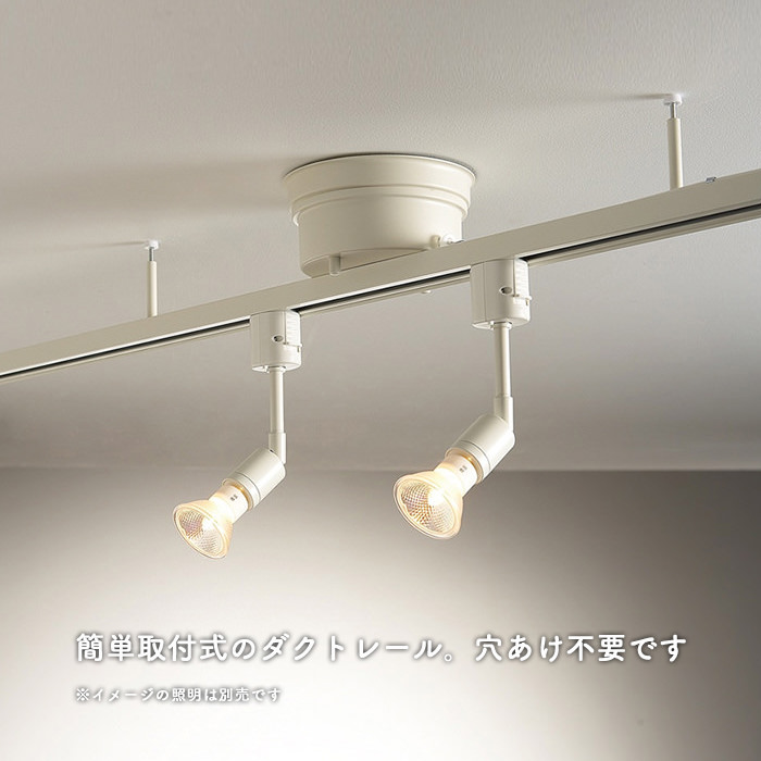 Swing duct 1100・ホワイト｜ダクトレール｜照明のライティング