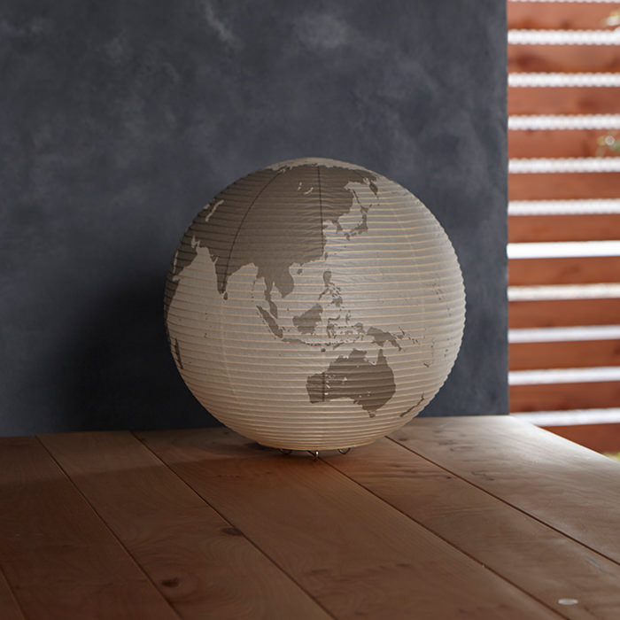 paper moon 05G スタンドランプ・Φ30cm｜内田繁｜照明のライティング