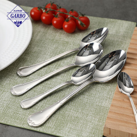 カスタマイズされたロゴクラシック高品質ステンレススチールカトラリー