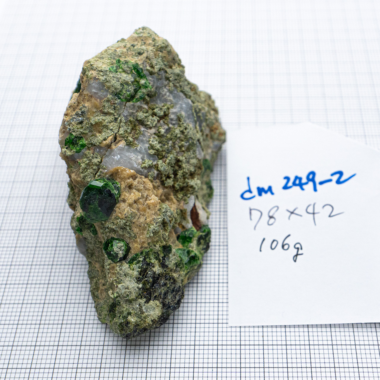 デマントイドガーネット（約）78x42mm 106g | ガーネット専門店