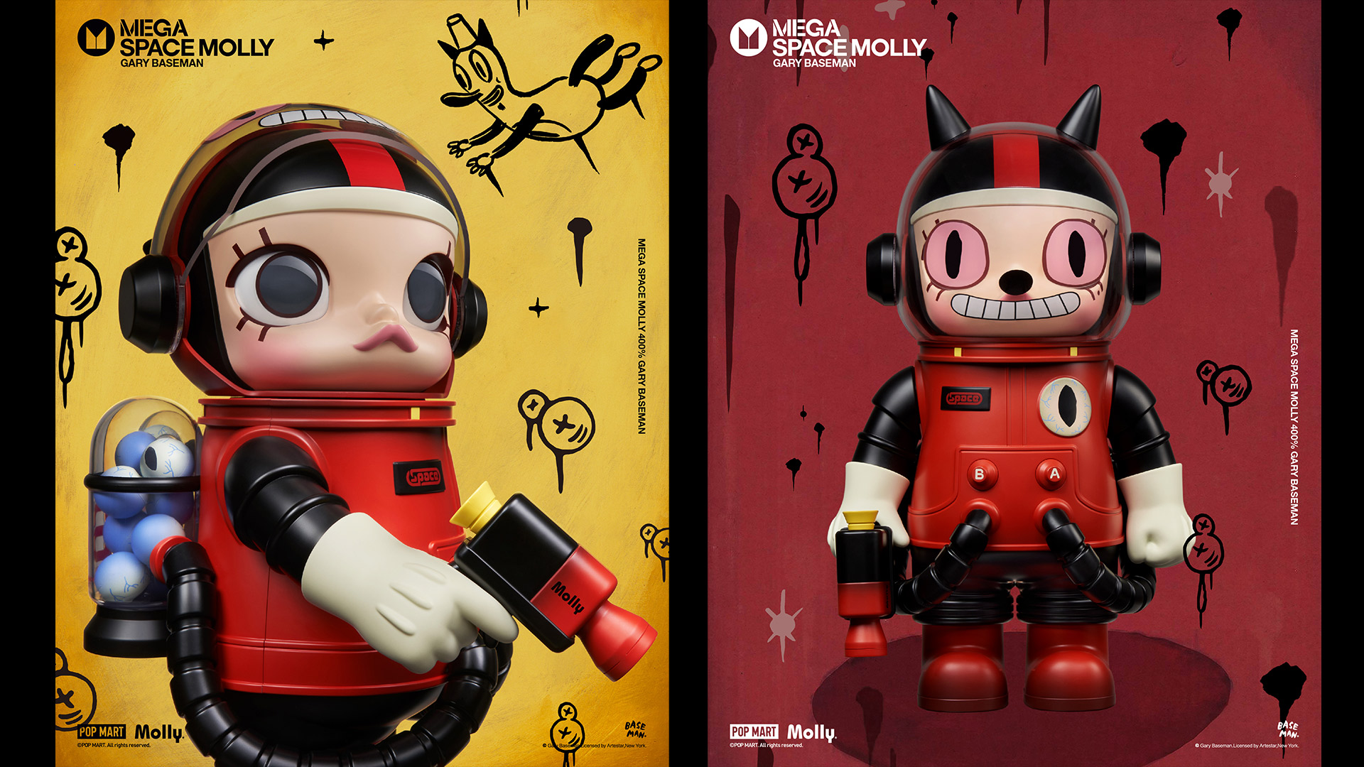 MEGA SPACE MOLLY x Gary Baseman drops Friday, June 21 | Gary Baseman