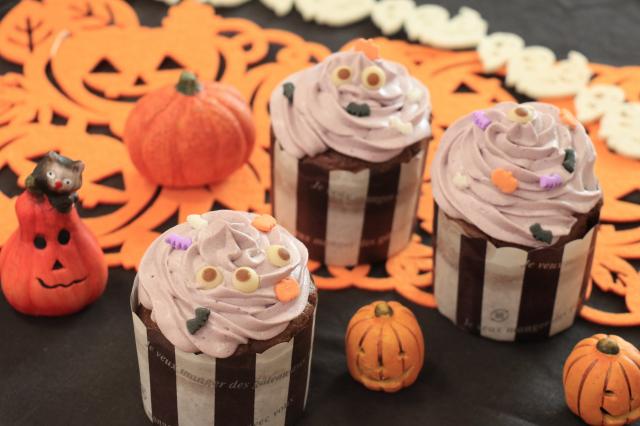 trick or treat！モンスターのカップケーキ(動画あり)｜Let'sガス火