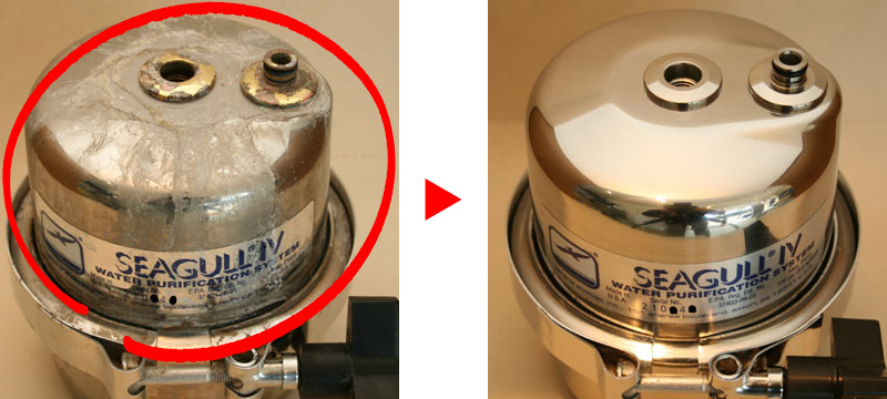 シーガルフォー メンテナンス シーガルフォーの修理