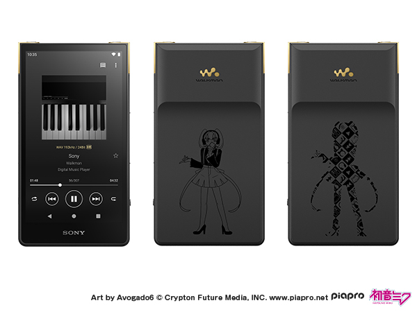 ソニー、「初音ミク」コラボの特別なウォークマン「NW-ZX707/MIKU