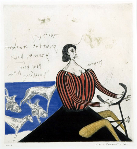 池田満寿夫「ロマンティックな風景」 – 石井コレクション