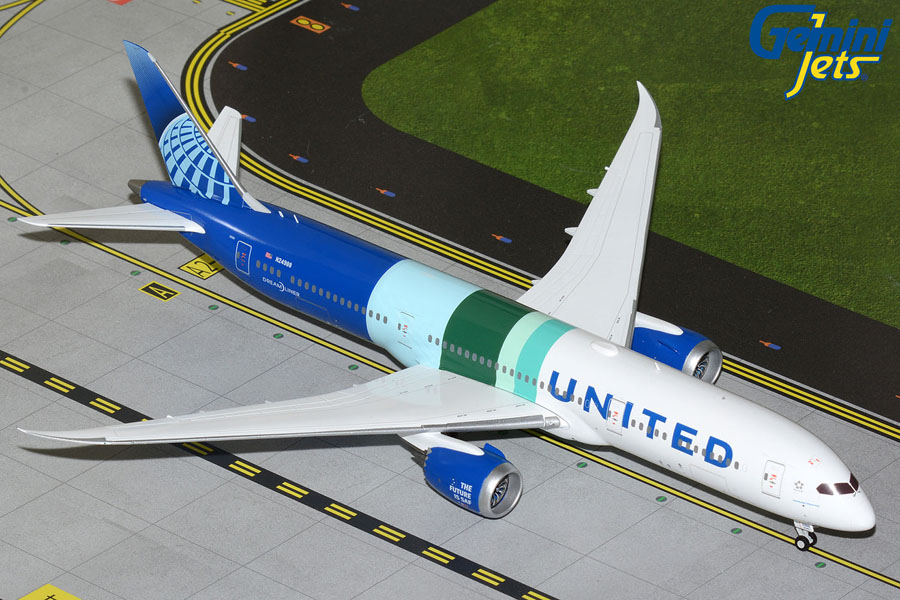 G2UAL1395 GEMINI 200 United Airlines / ユナイテッド航空 B787-9