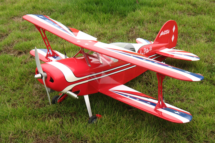 Pitts 40 42'' Nitro Gas RC Bipe Biplane Airplane ARF, Returned