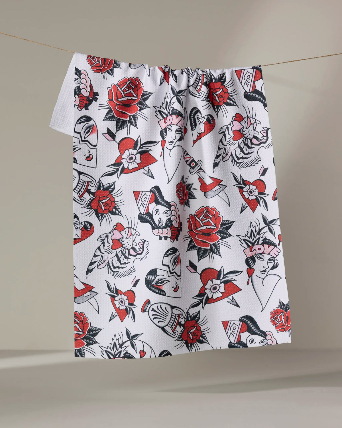 Valentine's Flash Tea Towel | Geometry – GEOMETRY