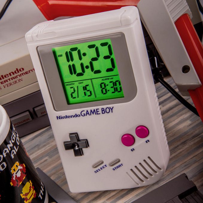 Nintendo Game Boy Alarm Clock - GeekAlerts