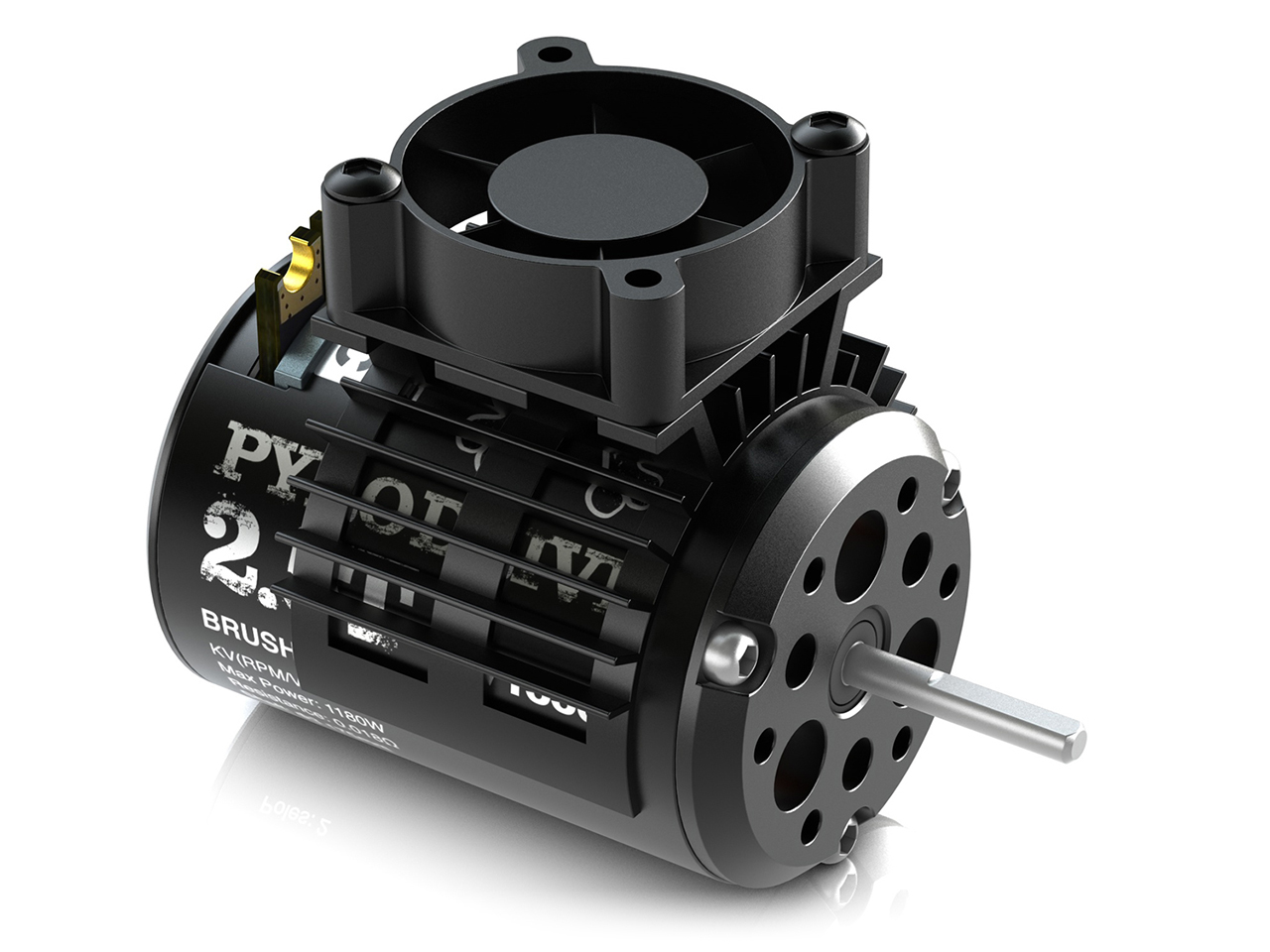 1/10RCカー用 2.5Tブラシレスモーター PYRO DRIVE 2.5T Brushless