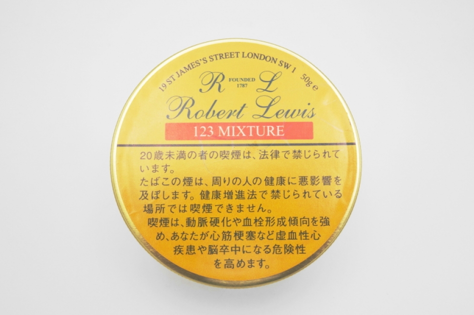 ロバート・ルイス・123・ミクスチュア | パイプたばこ | 商品案内