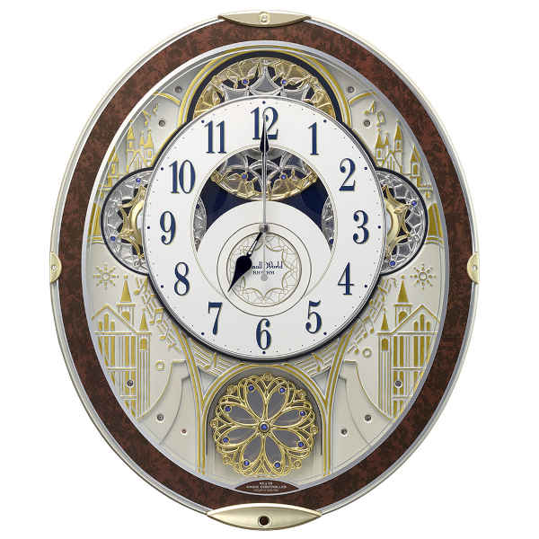 取扱終了｜リズム 電波からくり時計 スモールワールド ノエル NS