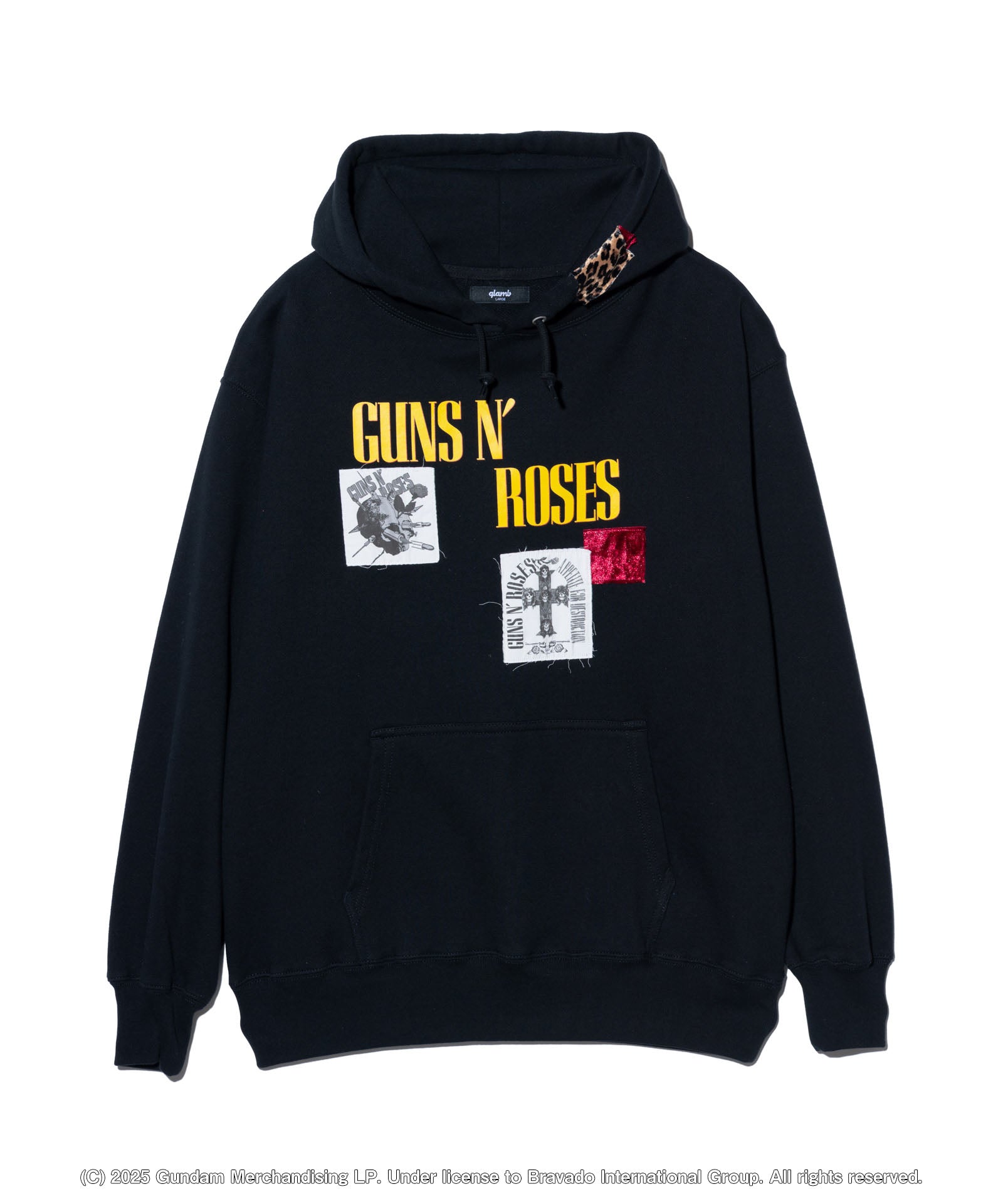 GB0325/CS03 : GUNS N' ROSES Patchwork Hoodie / ガンズアンド