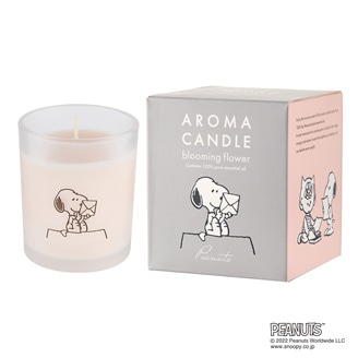 ピーナッツ スヌーピー アロマキャンドル スリープインラベンダー