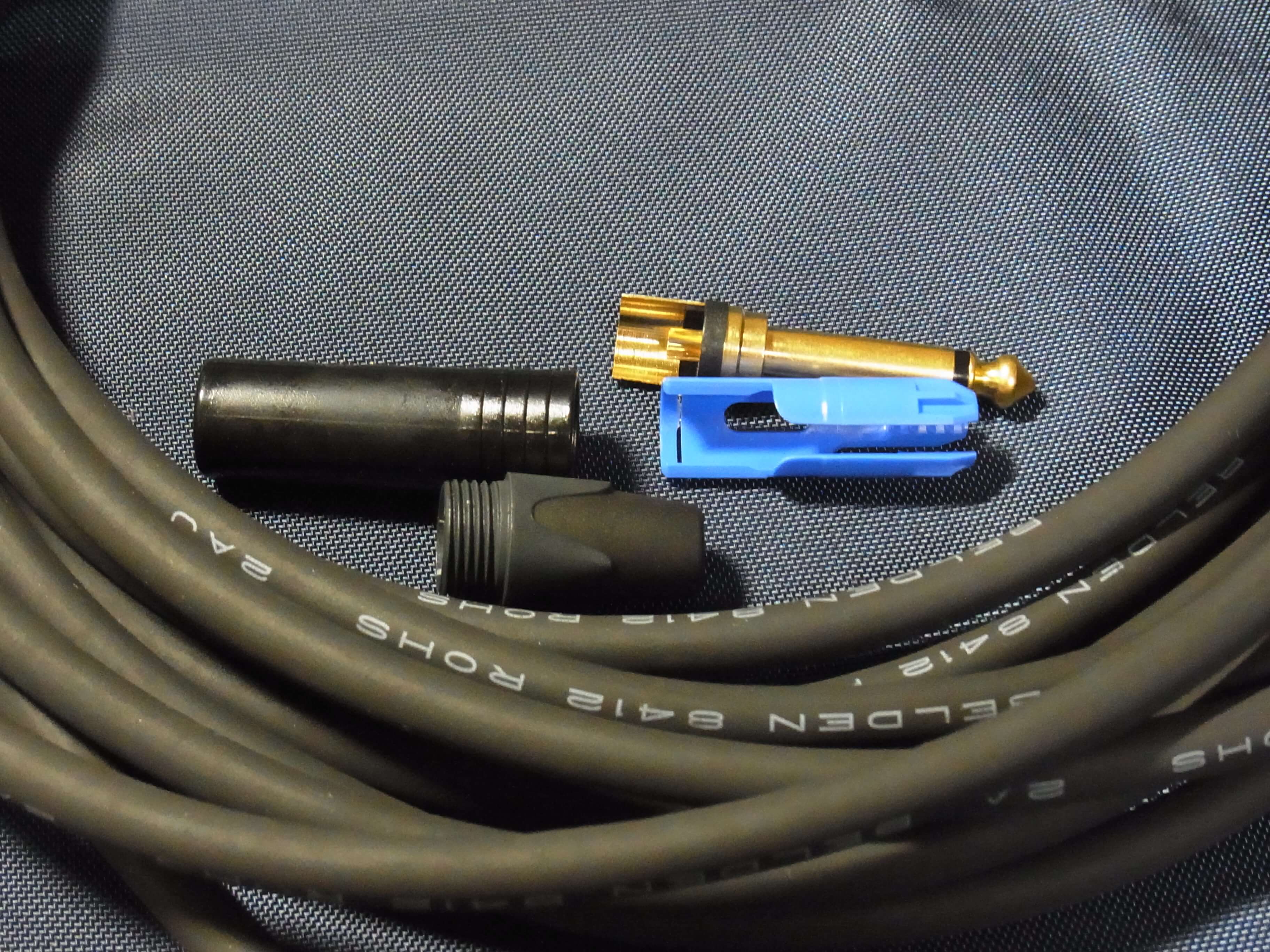 自作シールド - Belden 8412 & Mogami 2534 - M.Lab