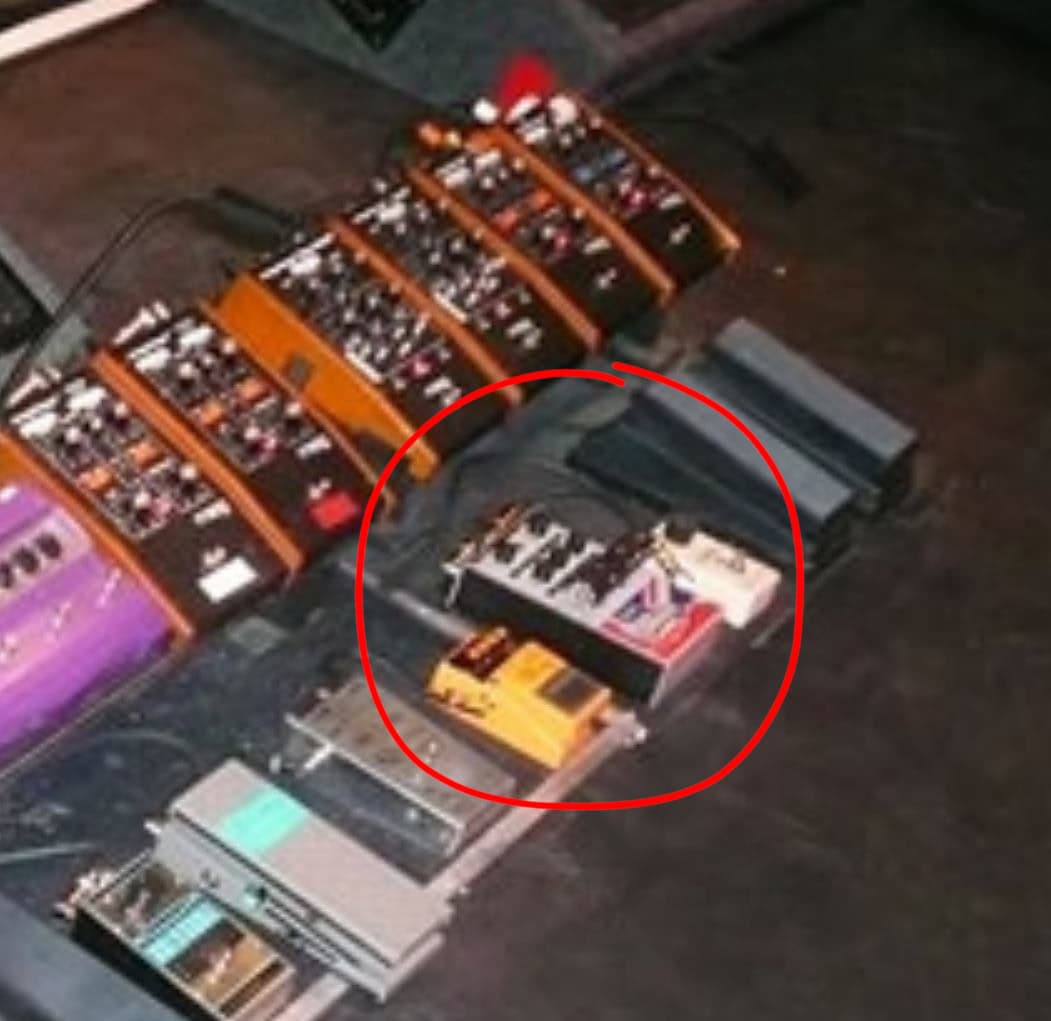 John Frusciante's Electro Harmonix English Muff'n Tube Distortion