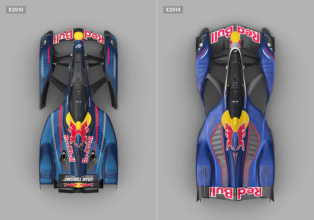 オートアートが「レッドブル X2014 ファンカー」の1 / 18精密ダイ