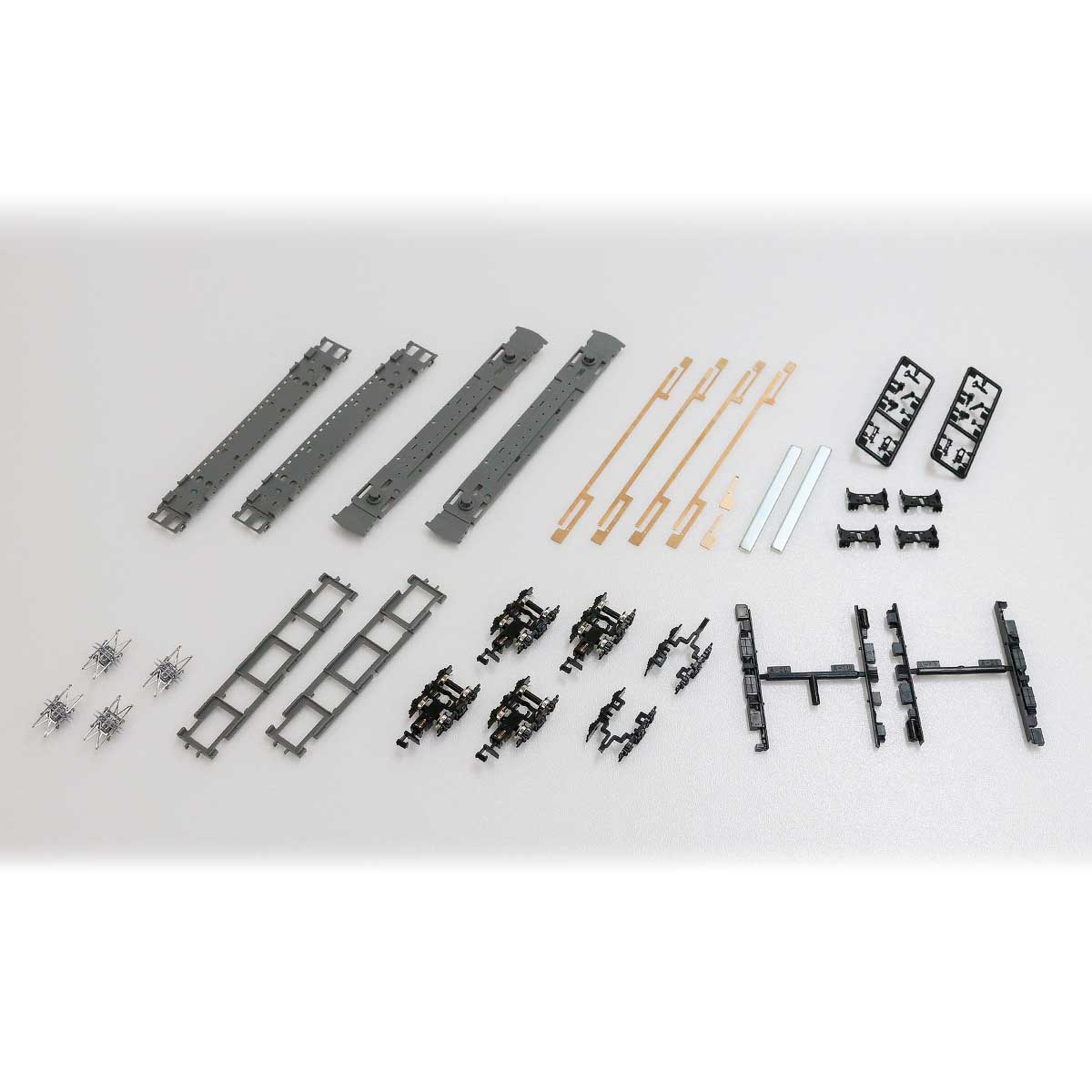 7512＞床下台車セット 事業用タイプ 2両用A（動力無し）｜床下・台車