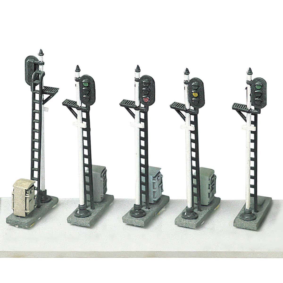 2185＞3燈式信号機｜ストラクチャーキット｜Nゲージ鉄道模型のグリーン