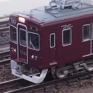 30141＞阪急7000／7300系（旧塗装）中間車2両セット（動力無し）｜N