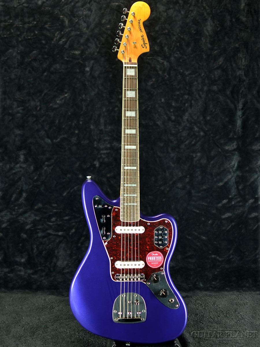 SquierFSR Classic Vibe 70s Jaguar -Purple Metallic-【Webショップ