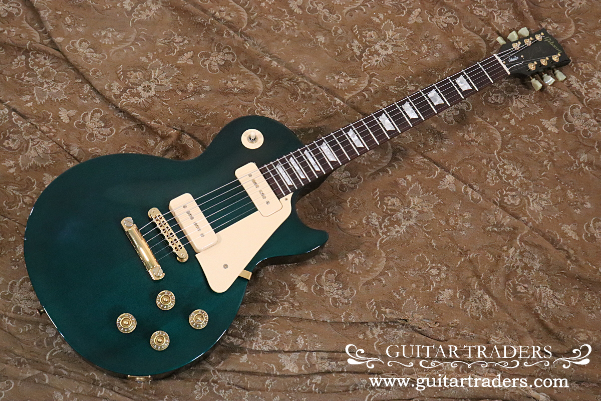 Gibson 1997y Les Paul Studio GEM Series Emerald Green - GUITAR