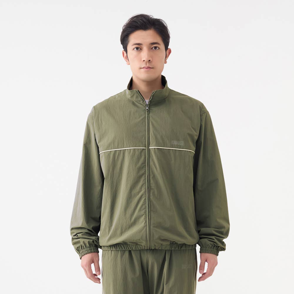SAUNA COLLECTION】ナイロンストレッチブルゾンジャケット（男女兼用
