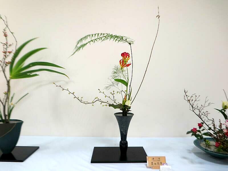 いけばな池坊津山支部花展「春のいろどり」 - 津山瓦版