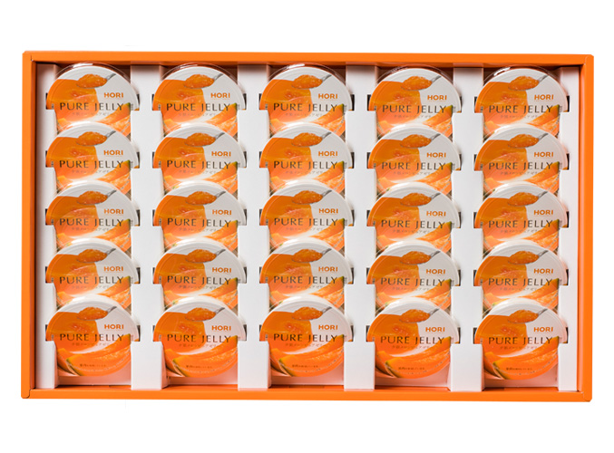 夕張メロンピュアゼリー 25個入 | 北海道スイーツのお取り寄せ