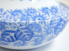 染付未草桐花文祝盃 十四代辻常陸｜漆器 懐石道具｜買取実績紹介｜骨董