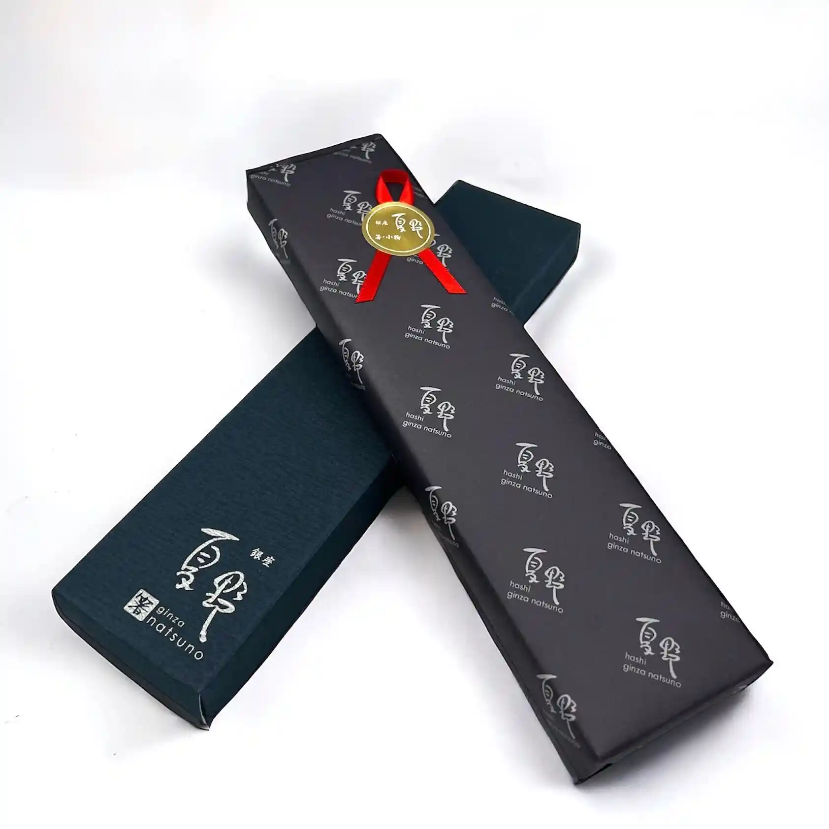 送料無料】京西陣模様箔 八角箸 青・桃 夫婦箸セット【桐箱入】 - お