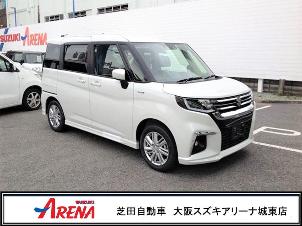 4月29日【R4年3月登録未使用車】ソリオ ハイブリッドMZ セーフティ