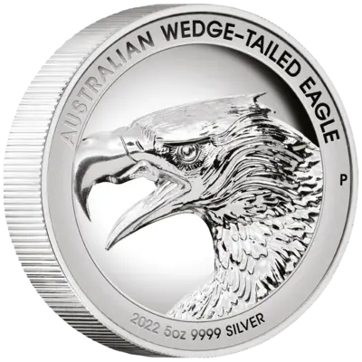 Buy 5 oz Silver Coin - Wedge-Tailed Eagle - Ultra High Relief
