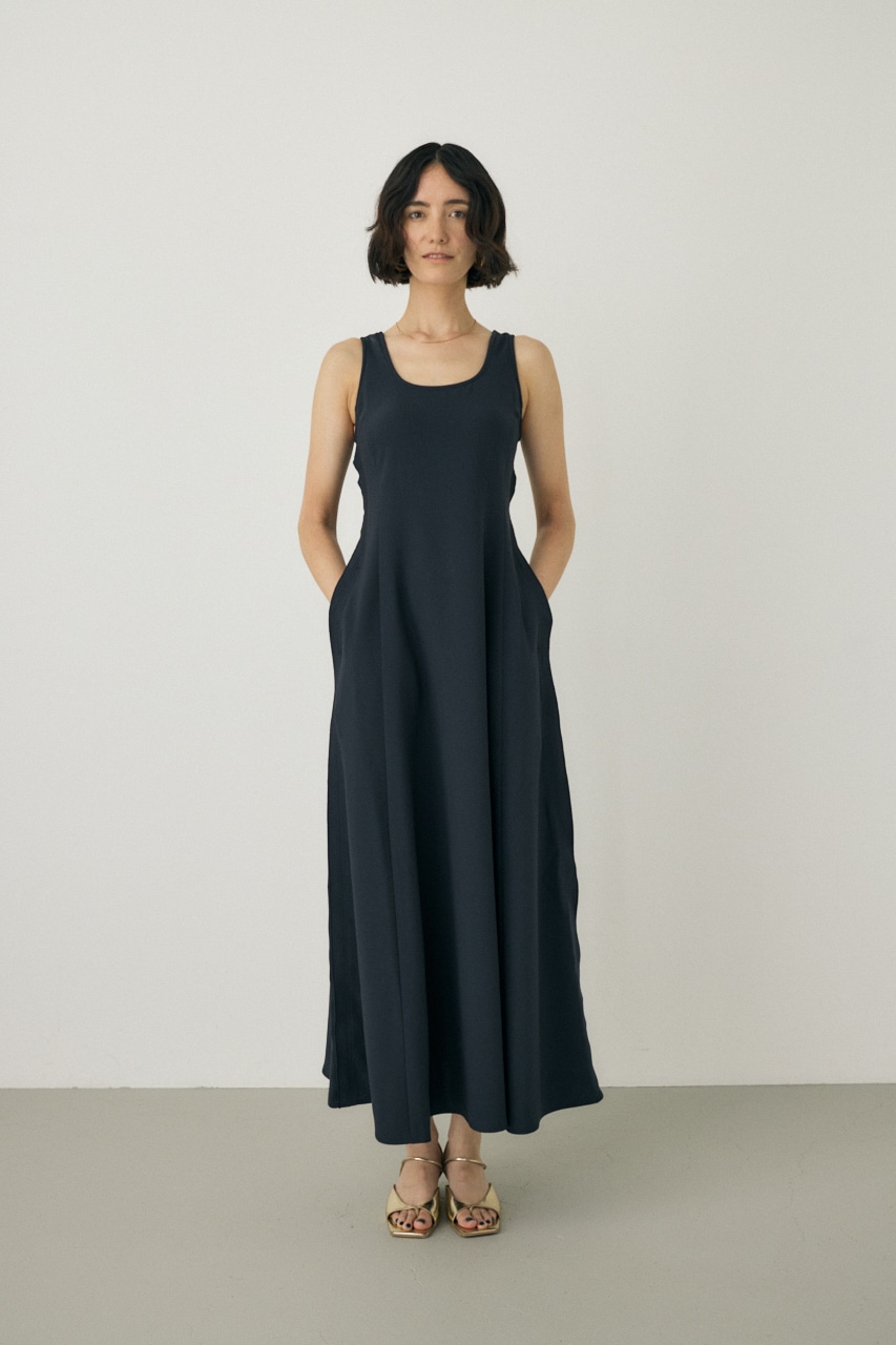 M_ | レースアップワンピース リサイクルポリエステル使用 (ワンピース