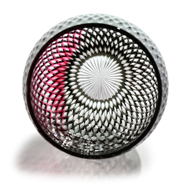 Pr-525 米つなぎ”極み”「綾響（りょうきょう）」 | 江戸切子の店 華硝