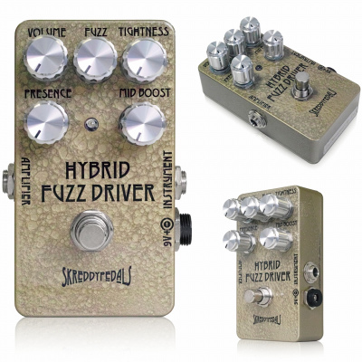 Skreddy Pedals Hybrid Fuzz Driver」 ファズエフェクターをレビュー