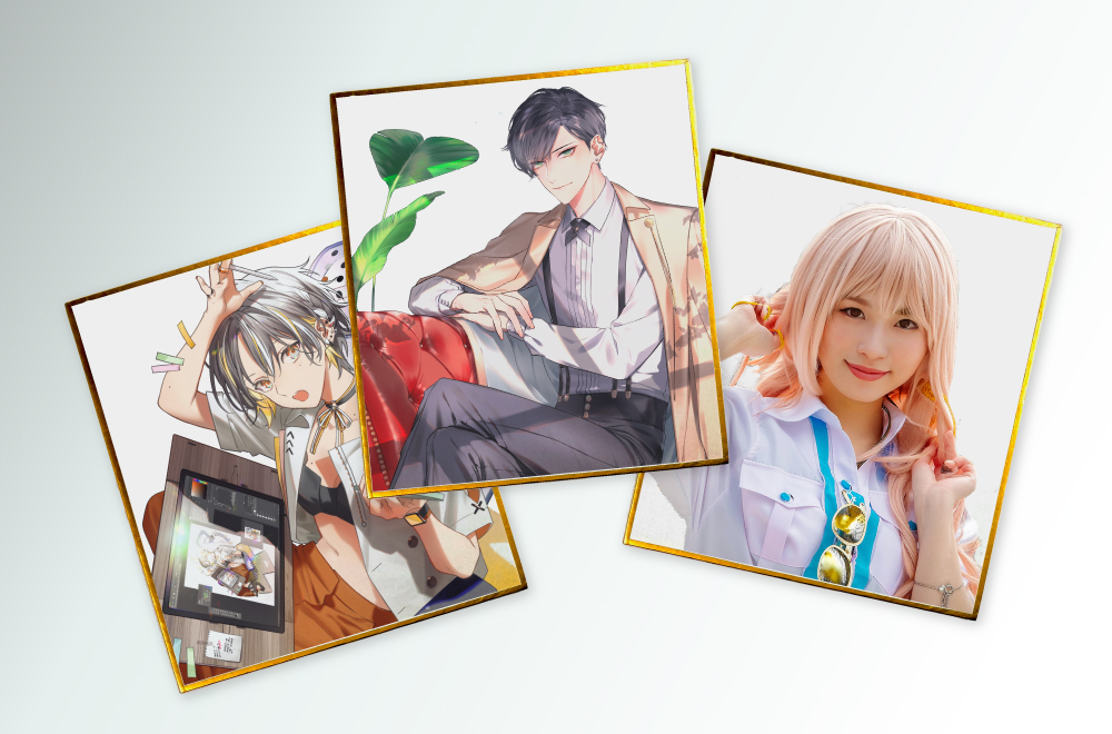 NECOTOXIN FANBOX限定セット特典 ミニ色紙 NECOTOXIN FANBOX限定セット