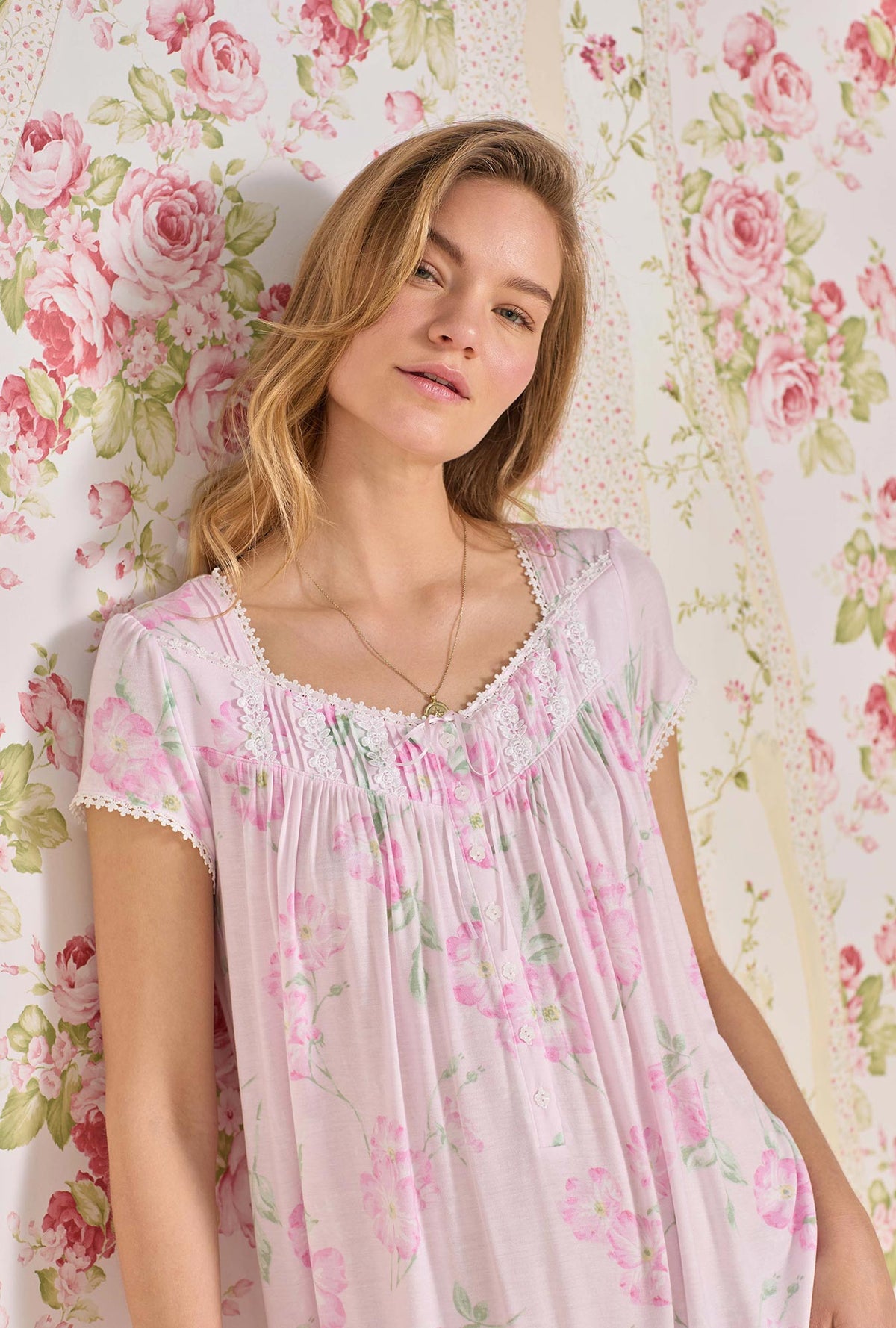 Wild Stem Tencel™ Modal Waltz Nightgown - Eileen West