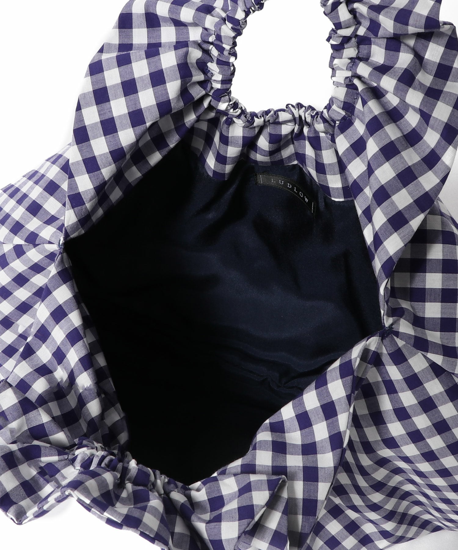 LUDLOW / Gyoza ギンガムチェック バッグ｜ESTNATION ONLINE STORE