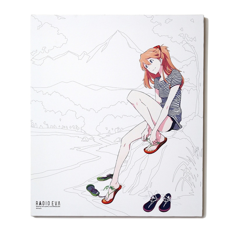 受注生産品】RADIO EVA 397 EVA Canvas Art （illustration）