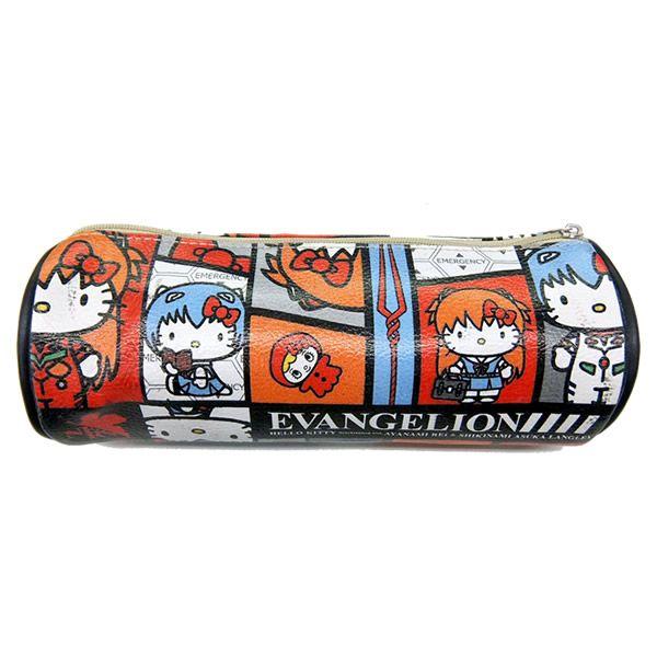 EVA x HELLO KITTY 筒型ポーチ （あすなろ舎）: グッズ・雑貨類・食品